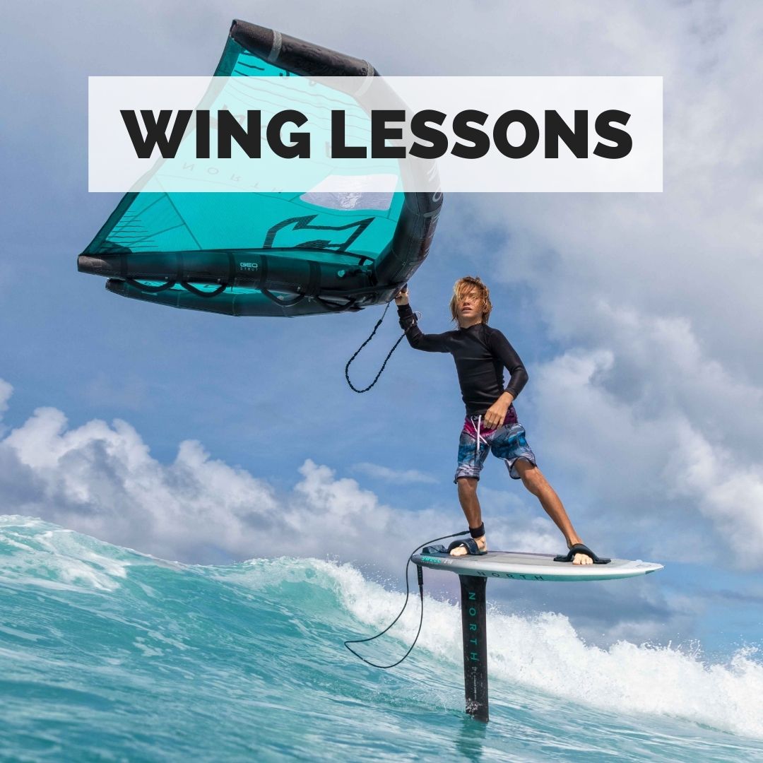 Learn to wing foil with tailor made lessons in the Caribbean, Antigua •  40knots
